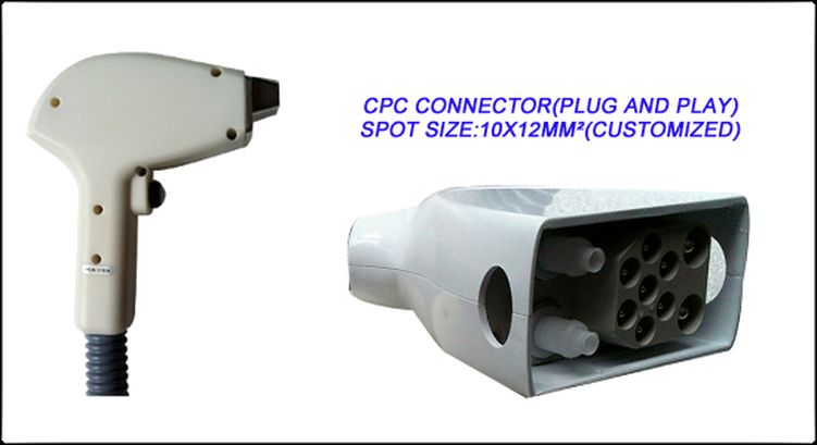 Коммерчески Адвокатура лазера диода лазера Handpiece диода Lightsheer 808 портативная