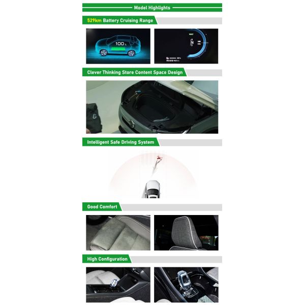 Energy Volvo Electric Car Volvo XC40 2023/2024 with 160km/h Maximum Speed and Ternary Lithium Battery