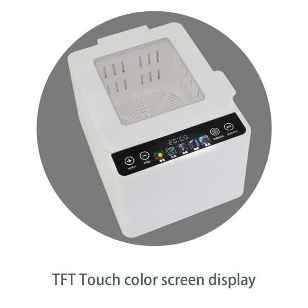 TFT Touch  Fruits Vegetables Cleaner Industrial Bubble Cleaning Food Machine For Pesticide Residue