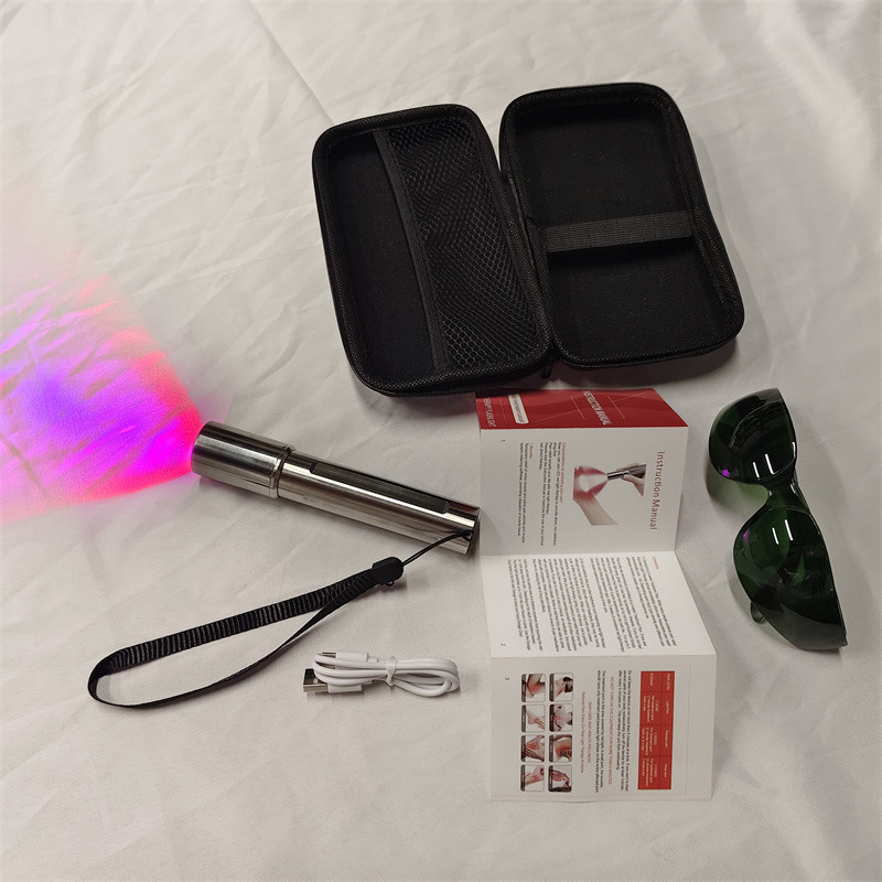 Ручная светодиодная терапевтическая лампочка 630 нм 660 нм 850 нм Красная лампочка