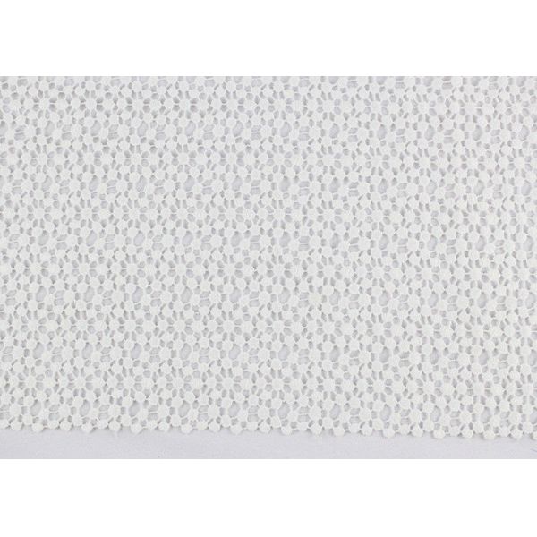 Ткань шнурка молока Силк расстворимая в воде для Бридал дизайнов шнурка круга платьев