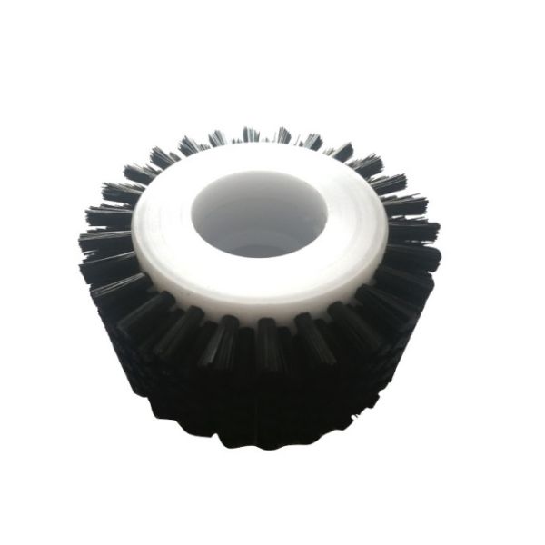 Round Nylon Brush Wheel For Mechanical Cleaning Dust Removal