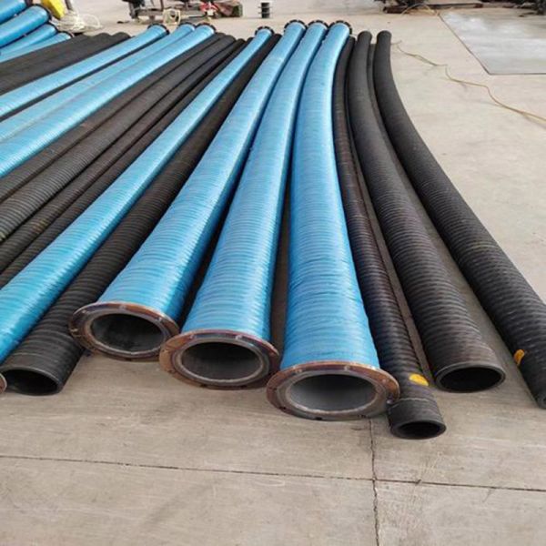 Heavy Duty Dredge Hose with Customized Length, 10-21 Bar Working Pressure and Rubber, Cord Fabric and Wire Reinforcement