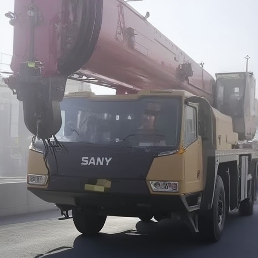 Used SANY SAC1300T 130 Ton All Terrain Crane AWD 6x6 Multi-Mode Steering Dual