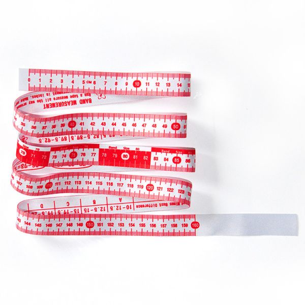 Ткани одежды Wintape метрические измерения комода лопаются правитель персонализировали напечатанную текстуру плоской поверхности ленты гибкую