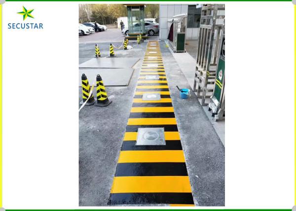 Auto Telescopic And Remote Control Automatic Rising Bollard System In Bank Parking