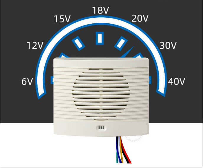Диктор голоса каналов RoHS 4 диктора голоса YX9075 2W 12V