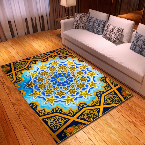 Vintage living room carpet, bedroom, dining room floor mat