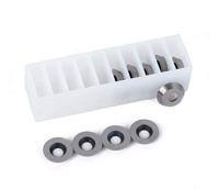 Carbure de tungstène indexable d'insertions de carbure de Φ16mm autour des insertions de rotation