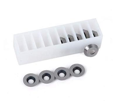 O carboneto de tungstênio Woodturning do círculo 18mm da substituição introduz a forma redonda