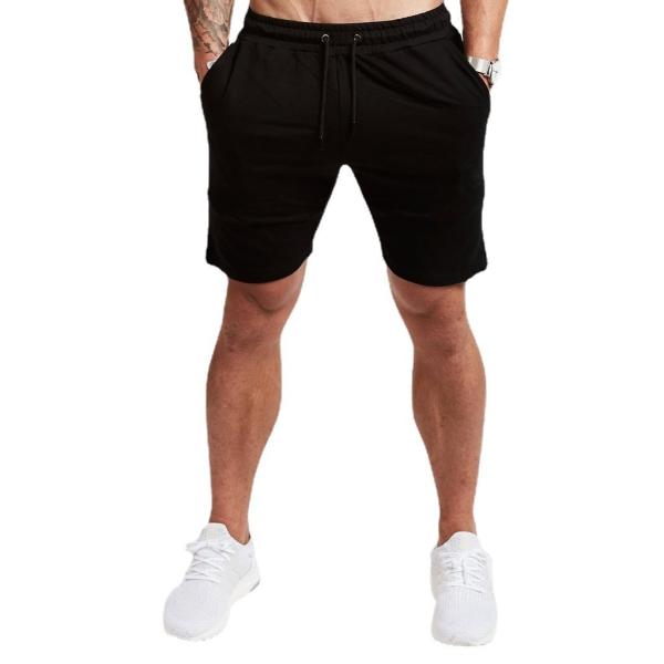 O jérsei 100% dos homens do algodão curto com bolsos Terry Workout Shorts francês