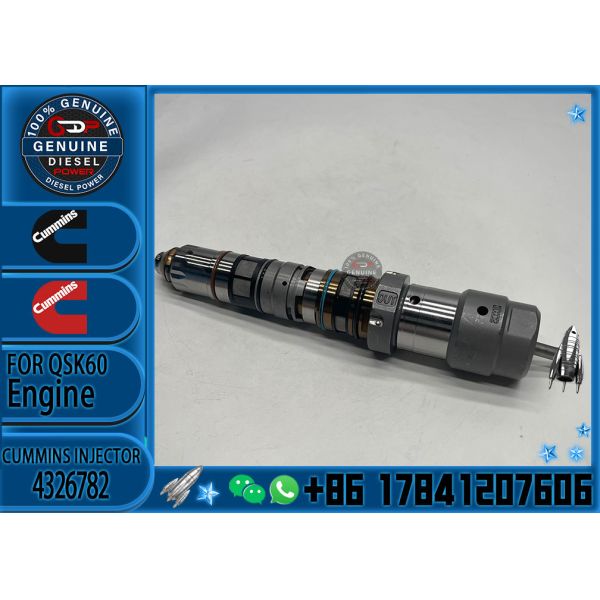 Mining Construction Machinery Marine Heavy Equipment Truck Diesel Engine Parts QSK60 Fuel Injector Nozzle 4326782
