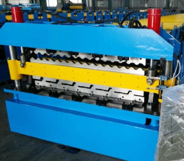 0.7mm Double Layer Roll Forming Machine , Double Layer Roof Wall Panel Roll Forming Machine