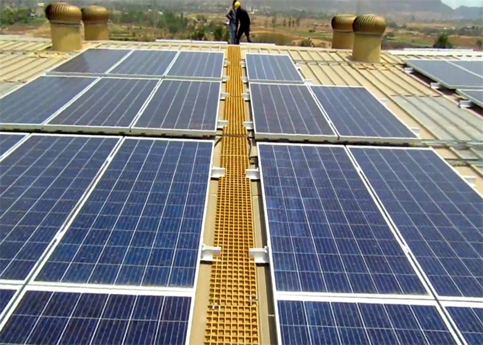 решетка стеклоткани смол винила 38x38 обшивает панелями человеческую дорожку для плавучего дока