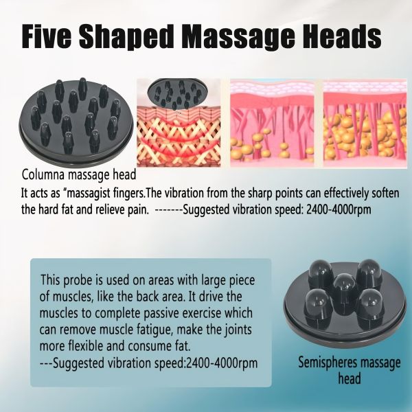 G5 Body Slimming Massage Machine 300W with EMS Heating Therapy