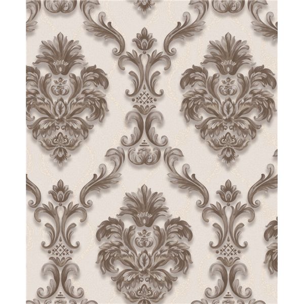pvc vinyl project wallpaper new design classice damask washable hotel homedeco