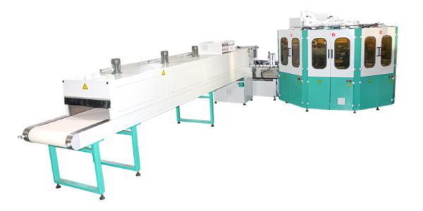 40 Pcs/Min Automatic Container IR Screen Printing Machine