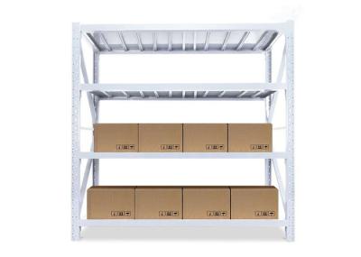 Powder Coated 9mm Thickness Metal Warehouse Racking Cold Rolled Steel 4 Layers
