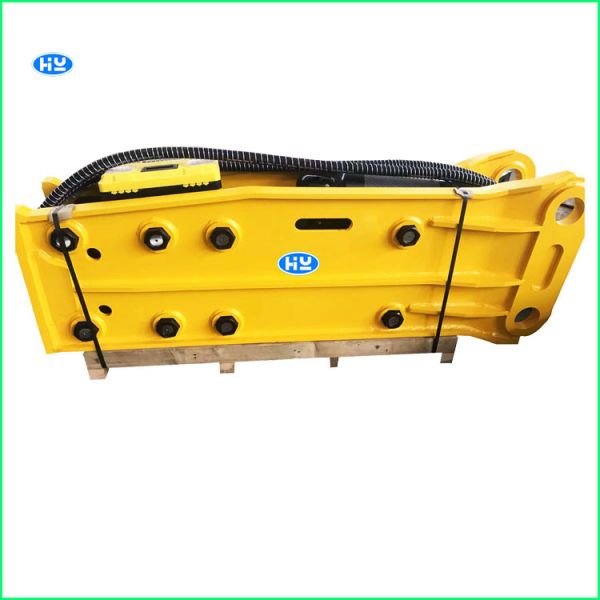 ISO Steel Hydraulic Excavator Hammers Breaker Of Varying Heights