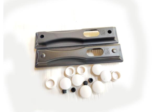 Burglar Proof Slam Lock High Strength PVC Handles For Sliding Trellis Door