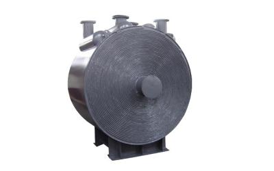 Four Channel Spiral Plate Heat Exchanger Stainless Steel Or Carbon Steel Material