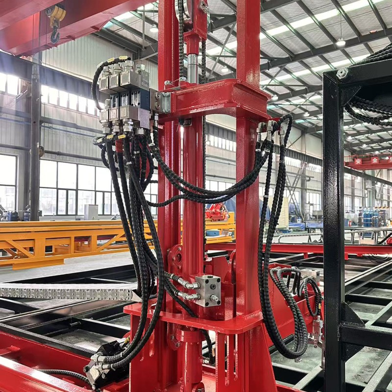 Hydraulic Drive Smooth Pipe Transfer Catwalk Rig Floor Pipe Conveying Customized Capacity