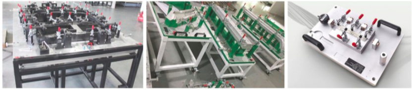 U Bar Horizontal Toggle Clamp 220WLH 400Kg Holding Capacity Assistant Metal Handle