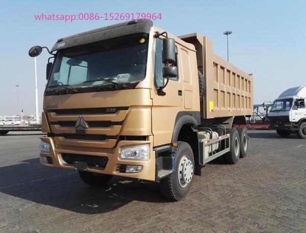 SINOTRUK HOWO 336HP 6x4 20m3 dump truck for sale in Ghana
