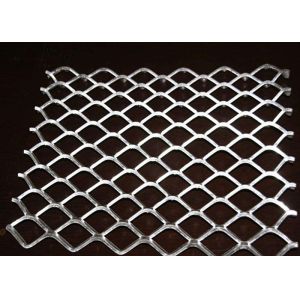 Steel Expanded Metal Sheet , Punched Metal Sheets 0.5m-2m Width 1-30m Length