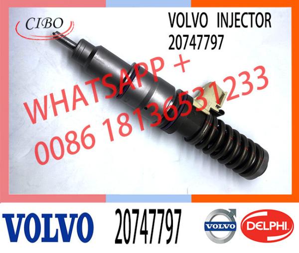Diesel Engine Fuel Injector BEBE4D12001 20747797 VOE20747797 Injector For Excavator EC360 EC460 Nozzles