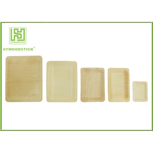 Eco - Friendly Disposable Wooden Plates Biodegradable Bamboo Plates OEM