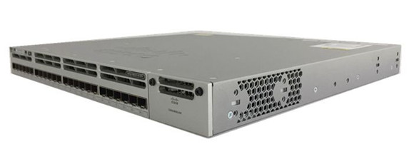 10 гигабит WS-C3850-24XS-E переключает 24 гаван переключателя сети 1000mbps обслуживаний IP волокна 10G