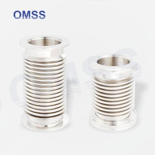 CF25 Vacuum Fittings Stainless Steel CF Compressible Bellow Connections