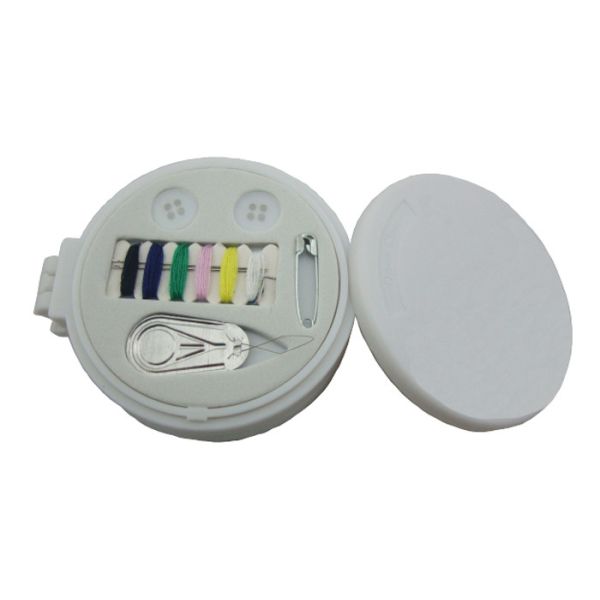Multi Functional Mini Travel Sewing Kits Plastic Case For Outdoor