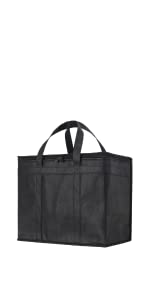 Non Woven Fabric Cooler Bags, Insulated Bag, Hot & Cold Food Delivery Bag, grocery shopping, Food delivery