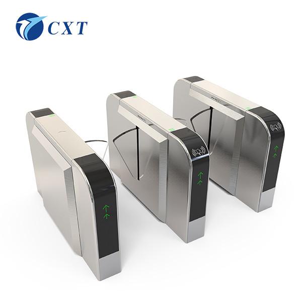 Face Recognition Swing Flap Barrier Standard Anti Collision For Library 160A