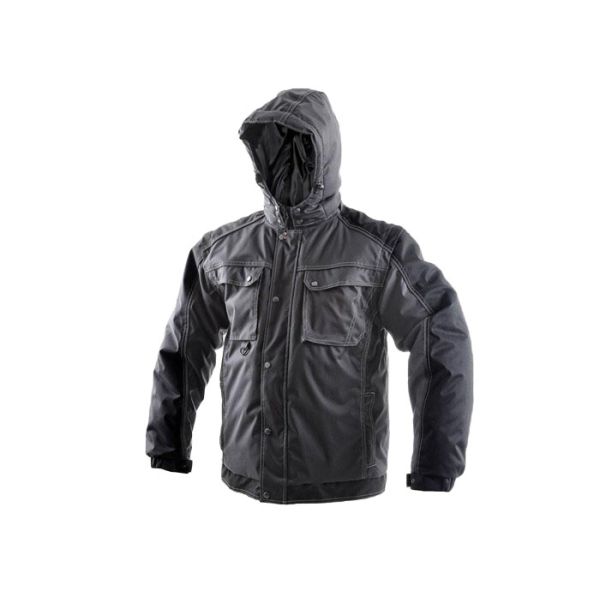 Classic Warm Winter Work Jackets Oxford Material With Detachable Sleeves