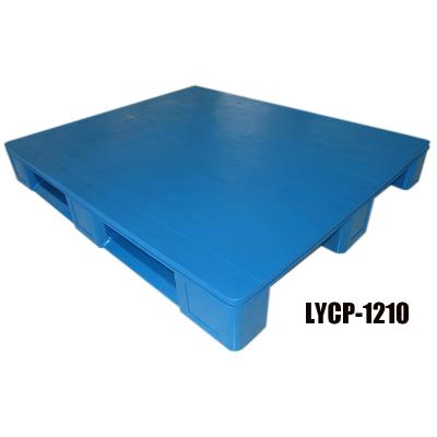 O material azul do HDPE de LLDPE que aninha páletes plásticas lisas personalizou