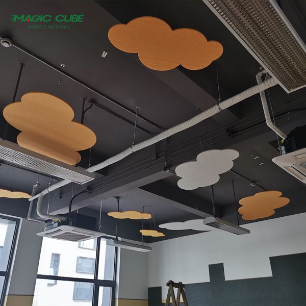 Modern Acoustic Design Panels Recycled PET Board Sound Absorption for Any Space