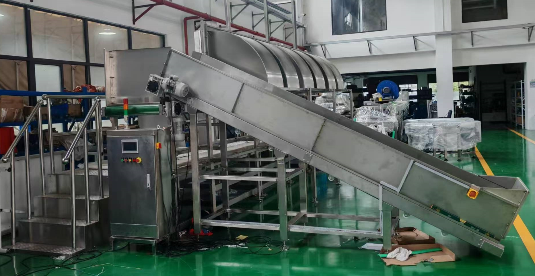Zhengzhou Generate Machinery New Product Conveying Line INDUSTRIAL LAUNDRY TRIAGE SYSTEM