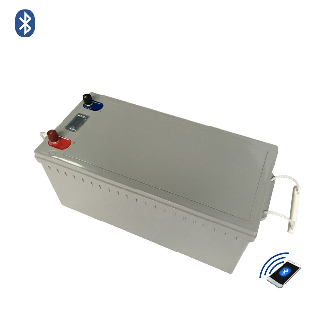 Батарея батареи солнечная 12v 200Ah фосфорнокислого железа лития с Bluetooth