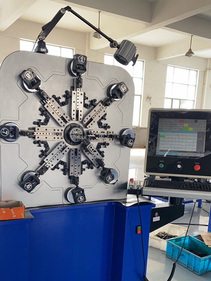 Гибочная машина провода CNC оси 3D HWASHI 7 для 2 до 6mm/провода 3 до 8mm