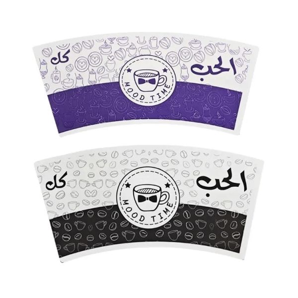 Sun Paper Pre-cut Paper Cup Fan for Eco-friendly Paper Cup Forming