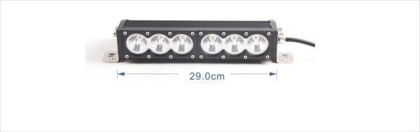 60W Light Bar single Row 4x4 aurora 60W truck light bar
