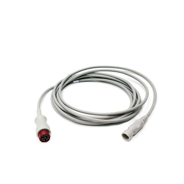 Gray Length 3.5m Diameter 4mm IBP Adapter Cable With TPU Jacket
