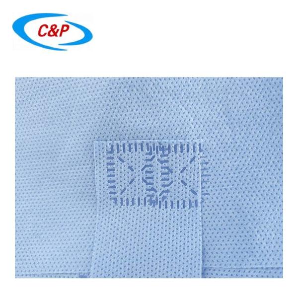 vestido reforçado descartável SMS SMMS Spunlance do vestido 45gsm cirúrgico