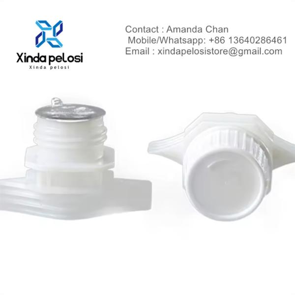 Melhor preço Grado Alimentar Stand Up Pouch Cap For Soja Milk Bags For Sale