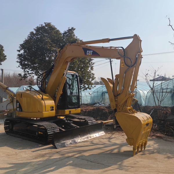 Used JCB3CX Backhoe Wheel Loader With 0.84m3 Bucket Capacity For Construction Projects