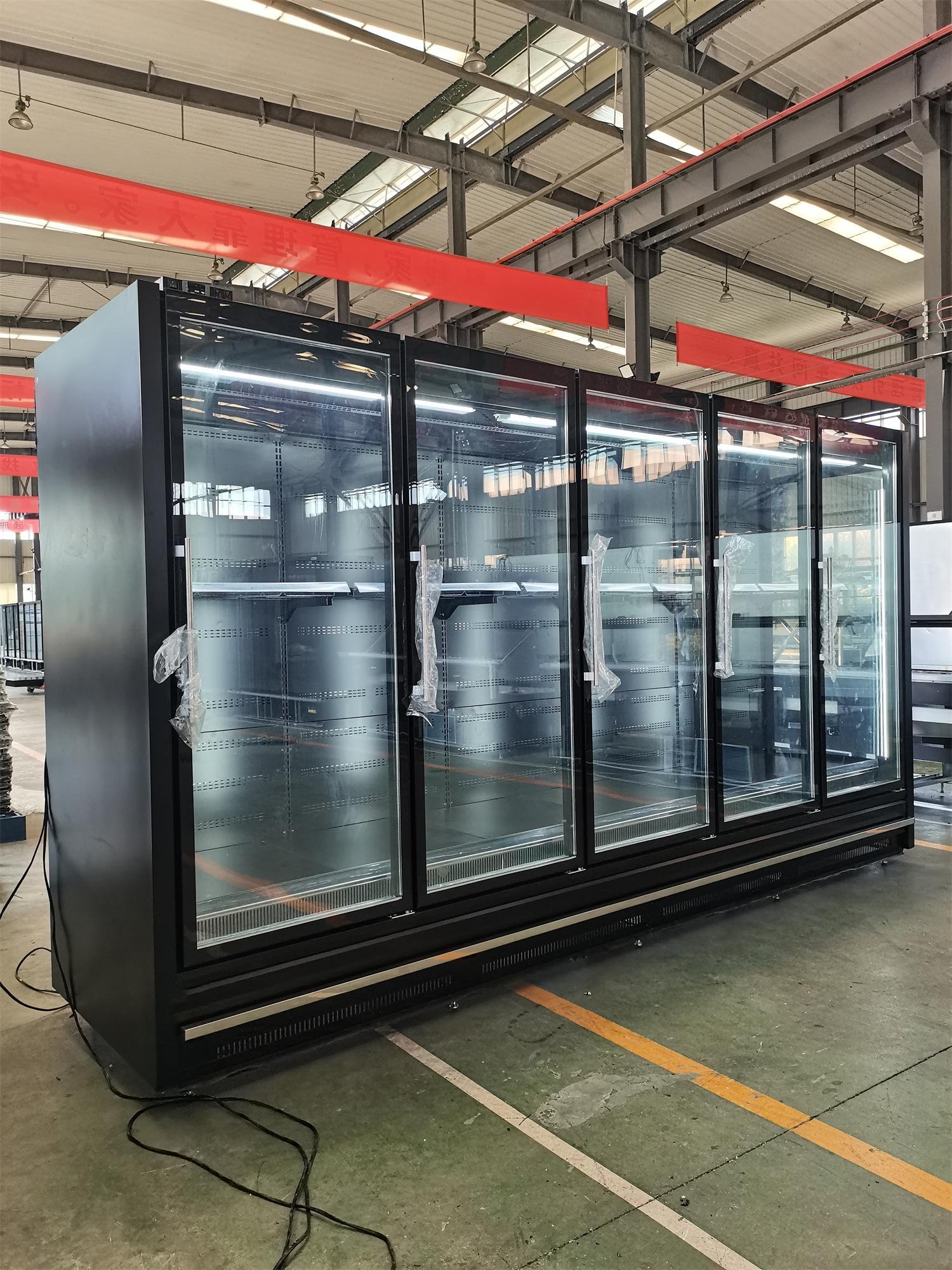 CRONUS390XL Supermarket Glass Door Remote Type Multideck Cabinet Energy-Saving Display Freezer