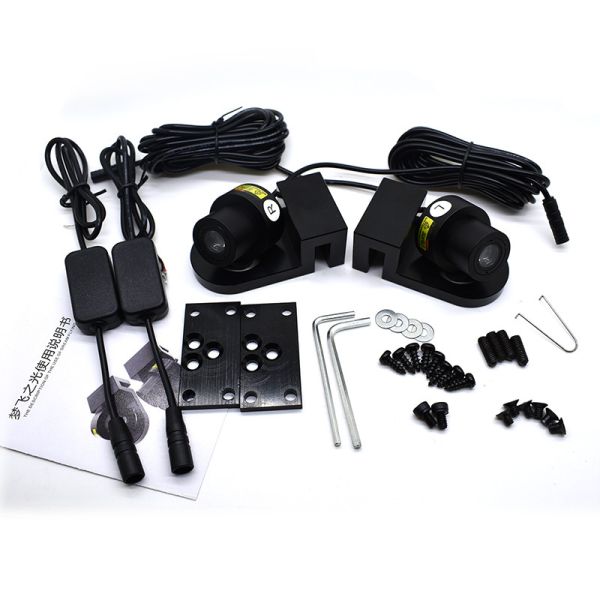 5V Flexible 12Pod Cold Line 3M Angel Wings Car Lights